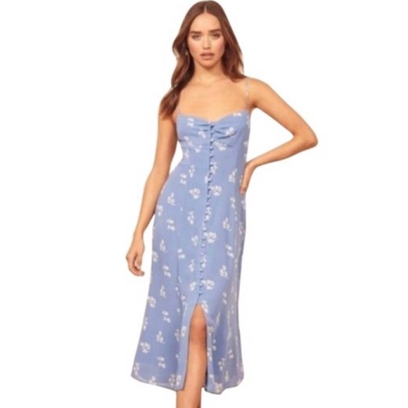 reformation cybill dress